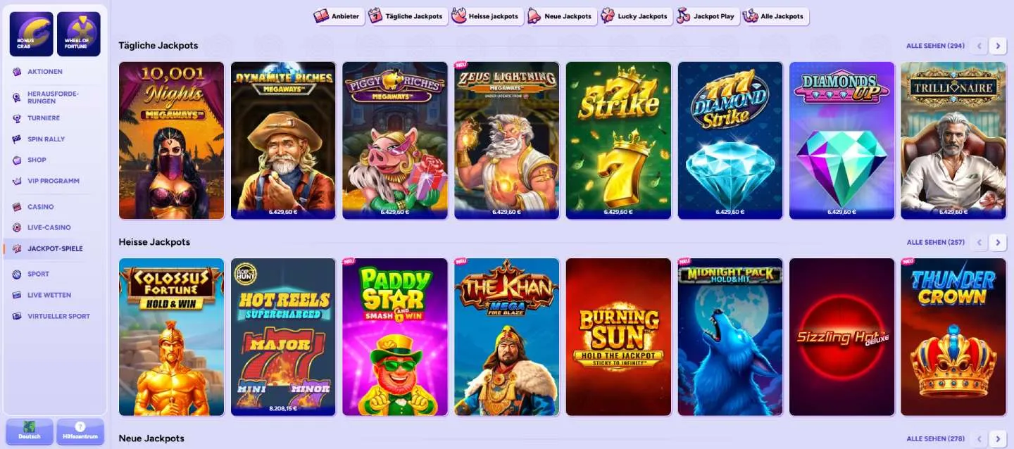 Transaktionswege bei SpinBara Casino